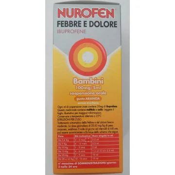 Nurofen Bambini Febbre e Dolore 100mg/5ml