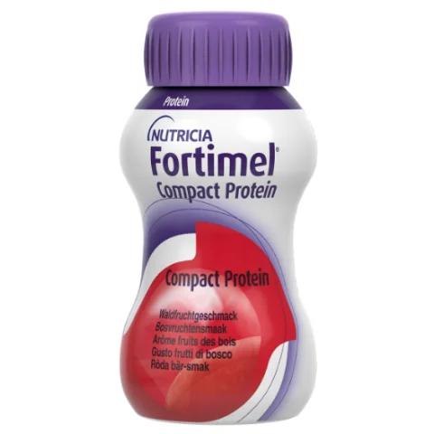 Fortimel Compact Protein Integratore Proteico Gusto Frutti di Bosco 1 Confezione da 4 Bottigliette da 125 ml Fortimel Compact Protein Integratore Proteico Gusto Frutti di Bosco 1 Confezione da 4 Bottigliette da 125 ml