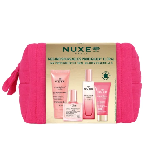 Nuxe Prodigieux Set Florale - Kit Completo con Gel Doccia, Olio, Profumo e Crema Viso