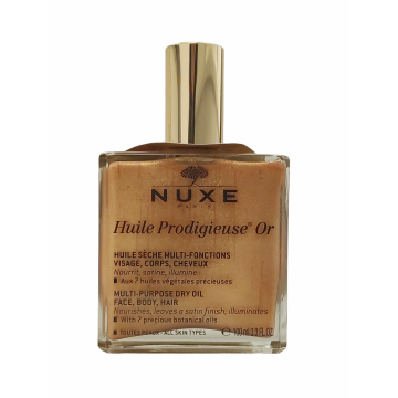 Nuxe Huile Prodigieuse Oro Olio Secco per Viso Corpo e Capelli 100 ml