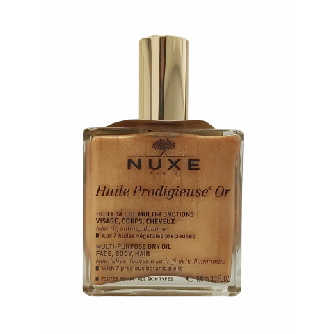 Nuxe Huile Prodigieuse Oro Olio Secco per Viso Corpo e Capelli 100 ml Nuxe Huile Prodigieuse Oro Olio Secco per Viso Corpo e Capelli 100 ml