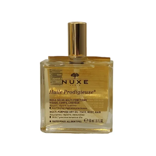 Nuxe Huile Prodigieuse Olio Secco Multifunzione 50 ml - Per viso corpo e capelli