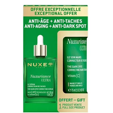NUXE NUXURIANCE ULTRA SET Siero e Crema mani Correzione Macchie