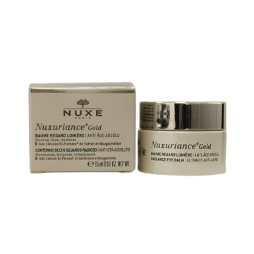 Nuxe Nuxuriance Gold Balsamo Contorno Occhi Illuminante Anti-Età Assoluto 15 ml