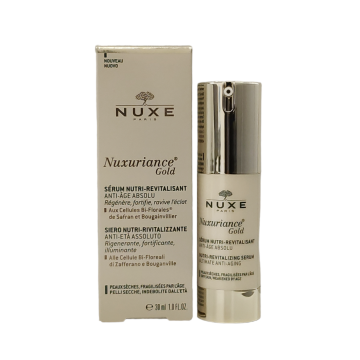 Nuxe Nuxuriance Gold Siero Nutriente Rivitalizzante Anti-Età Assoluto Viso 30 ml