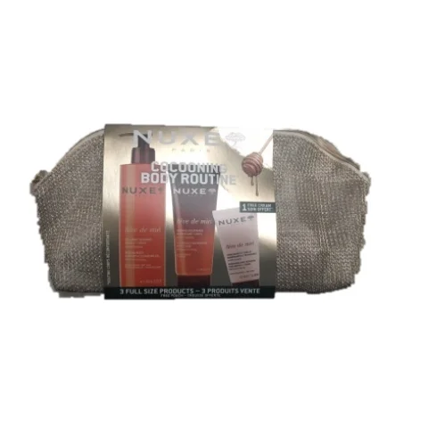 Nuxe R&ecirc;ve de Miel Cocooning Body Routine 3 prodotti + Trousse in omaggio