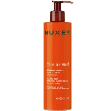 Nuxe Reve de Miel Gel Detergente Nutriente Viso e Corpo 400ml