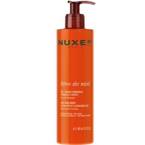 Nuxe Reve de Miel Gel Detergente Nutriente Viso e Corpo 400ml