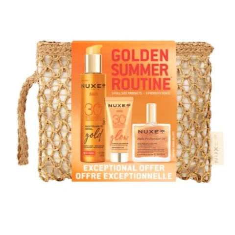 NUXE GOLDEN SUMMER ROUTINE