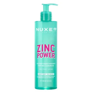 NUXE ZINC POWER Gel detergente purificante 400ml