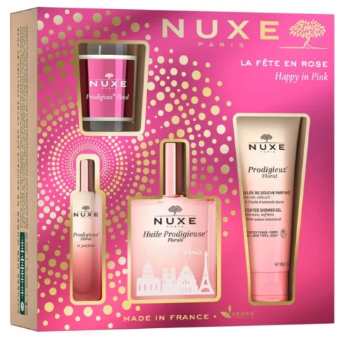 Nuxe Cofanetto Huile Prodigieuse Floreale 4 Pezzi