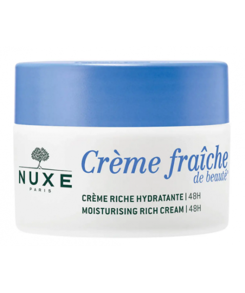 Nuxe Crème fraîche de beauté® 50 ml - Crema ricca idratante 48h per pelli secche