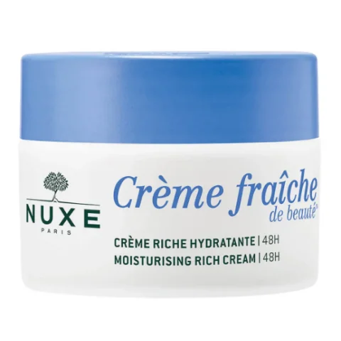 Nuxe Cr&egrave;me fra&icirc;che de beaut&eacute;&reg; 50 ml - Crema ricca idratante 48h per pelli secche