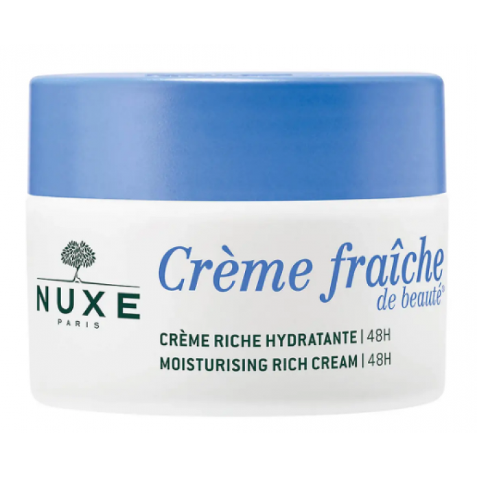 Nuxe Crème fraîche de beauté® 50 ml - Crema ricca idratante 48h per pelli secche