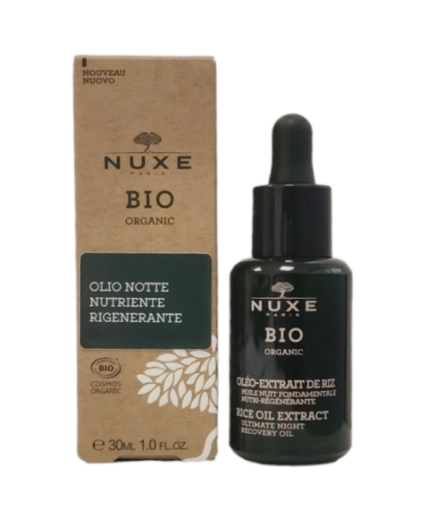Nuxe Bio Olio Notte Nutriente e Rigenerante Viso 30 ml
