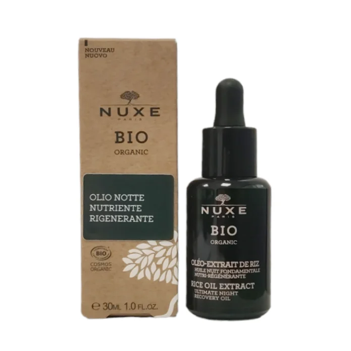 Nuxe Bio Olio Notte Nutriente e Rigenerante Viso 30 ml