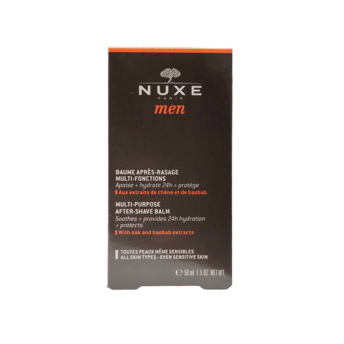  Nuxe Men Balsamo Dopobarba Multi-Funzione Uomo 50 ml - Per tutti i tipi di pelle