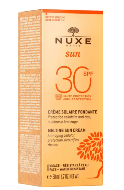 Nuxe Sun Crema Solare Fondente Anti-Età Viso SPF30 50 ml Nuxe Sun Crema Solare Fondente Anti-Età Viso SPF30 50 ml