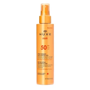 Nuxe Sun Spray Solare Fondente SPF50 Viso Corpo 150 ml