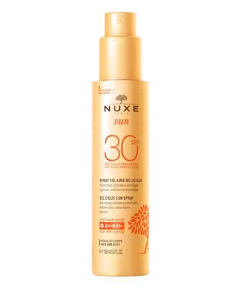 Nuxe Sun Spray Solare Delizioso Viso Corpo SPF30 150 ml