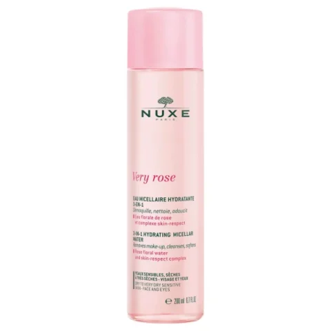 Nuxe Very Rose Acqua Micellare Idratante 3-In-1 Viso e Occhi 200 ml