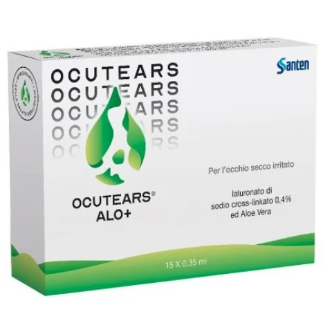 Ocutears Alo+ Lacrime Artificiali per l'occhio secco irritato 15x0,35ml