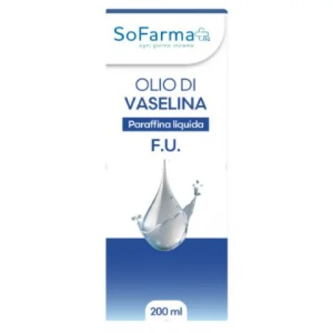 OLIO DI VASELINA 200ml Paraffina Liquida Sofarma+
