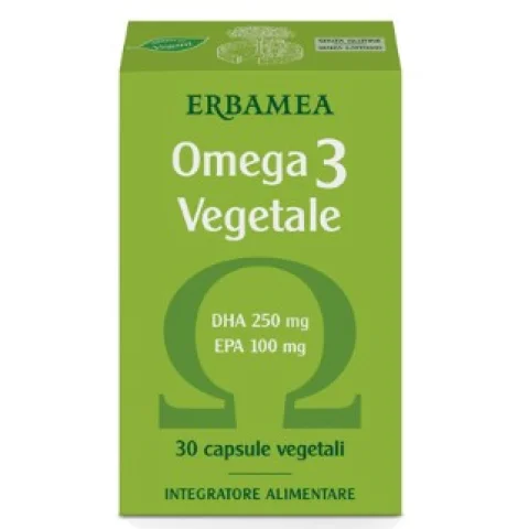 Omega 3 Vegetale Integratore Erbamea 30 capsule