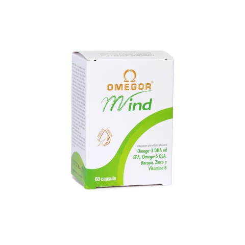 Omegor Mind 60 Capsule - Integratore per le funzioni cognitive e la memoria Omegor Mind 60 Capsule - Integratore per le funzioni cognitive e la memoria