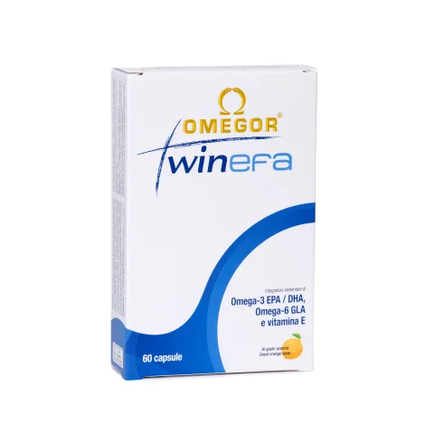Omegor Twinefa 60 Perle - Integratore di omega-3 e Omega-6