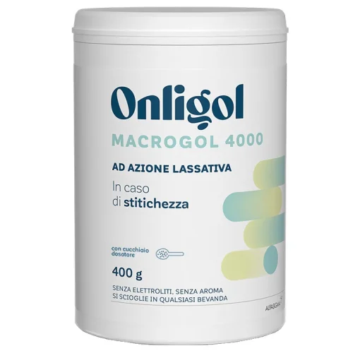 Onligol Macrogol Lassativo flacone 400 grammi