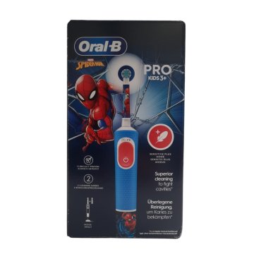 ORAL-B PRO KIDS 3+ SPAZZOLINO ELETTRICO MARVEL SPIDERMAN + 1 TESTINA DI RICAMBIO
