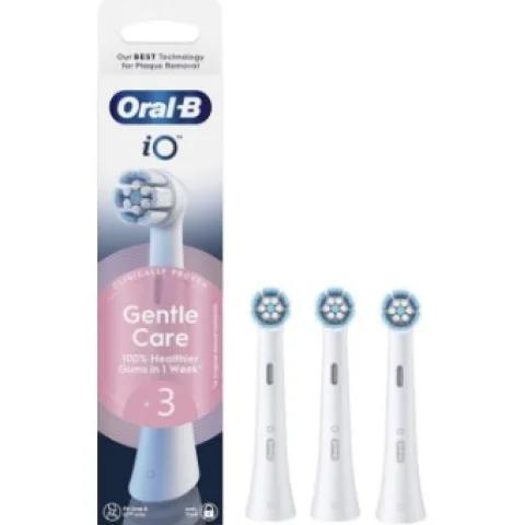 ORAL-B iO Gentle Care 3 testine di ricambio per spazzolini elettrici