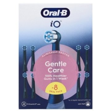 Oralb 8 testine di ricambio per spazzolino elettrico Io