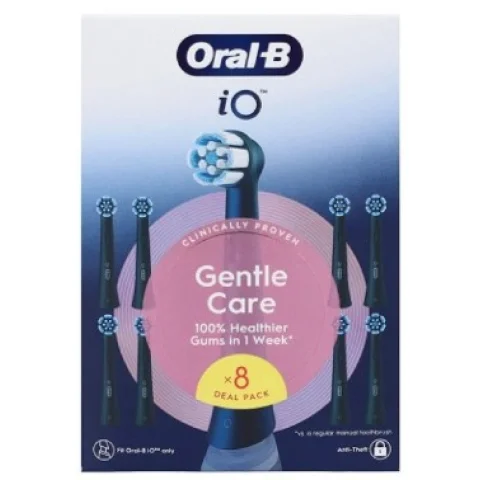 Oralb 8 testine di ricambio per spazzolino elettrico Io