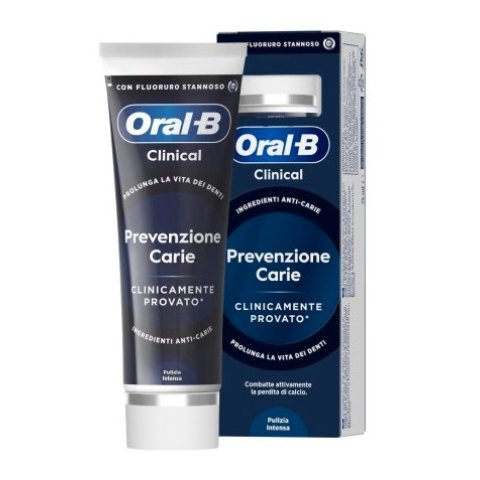 ORAL-B Clinical Dentifricio Prevenzione Carie 75ml ORAL-B Clinical Dentifricio Prevenzione Carie 75ml