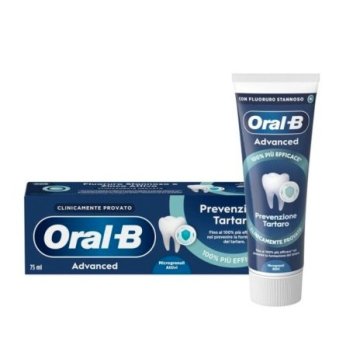 ORALB ADVANCED Dentifricio Prevenzione Tartato 75ml