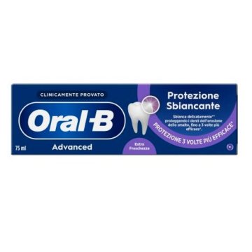 ORALB ADVANCED Dentifricio Protezione Sbiancante 75ml