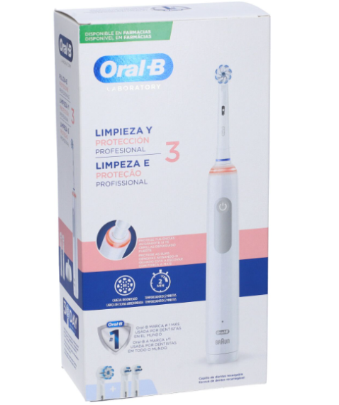 ORAL-B Spazzolino Elettrico Pro3 + 2 Refill