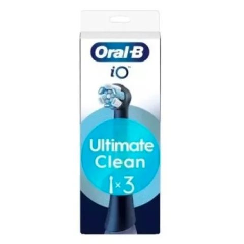 ORAL-B IO Refill Ultimate-Clean 3 Testine di Ricambio colore Nero ORAL-B IO Refill Ultimate-Clean 3 Testine di Ricambio colore Nero
