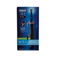 Oral-B Pro3 3000 Spazzolino Elettrico Ricaricabile Nero + 2 Refill