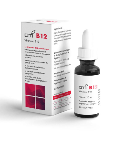 OTI B12 VITAMINA B12 Integratore in gocce 20ml