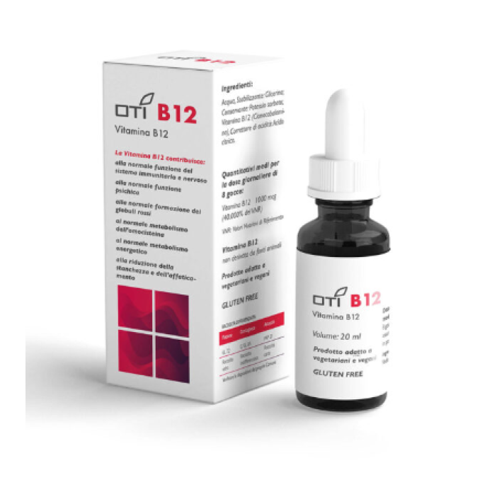 OTI B12 VITAMINA B12 Integratore in gocce 20ml