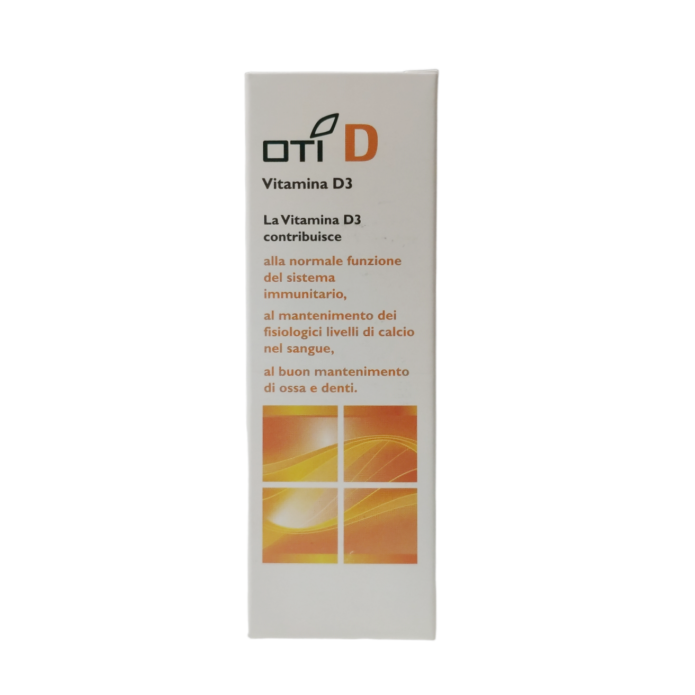 Oti D Vitamina D3 Gocce 50 ml - Per sistema immunitario ossa e denti