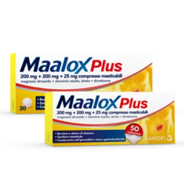 Maalox Plus 30 Compresse Masticabili