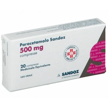 PARACETAMOLO SANDOZ 20 compresse 500 mg