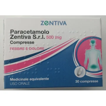 PARACETAMOLO  500mg 30Cpr ZTV