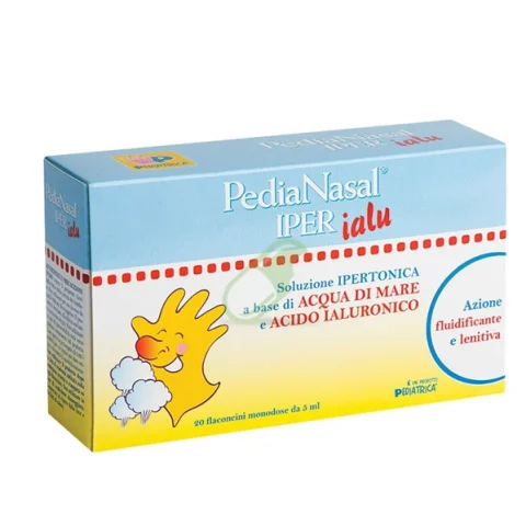 PediaNasal Soluzione Ipertonica 20 flaconcini Trattamento per l'igiene delle vie respiratorie nel bambino - SCADENZA 30 GIUGNO 2022 PediaNasal Soluzione Ipertonica 20 flaconcini Trattamento per l'igiene delle vie respiratorie nel bambino - SCADENZA 30 GIUGNO 2022