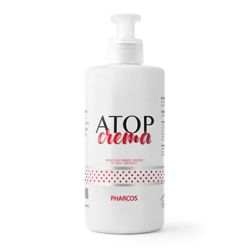 Pharcos Atop Crema 400 ml - Trattamento lenitivo e protettivo per tutti i tipi di pelle anche quelle pi&ugrave; sensibili
