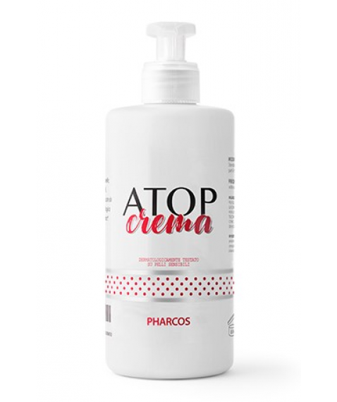 Pharcos Atop Crema 400 ml - Trattamento lenitivo e protettivo per tutti i tipi di pelle anche quelle più sensibili